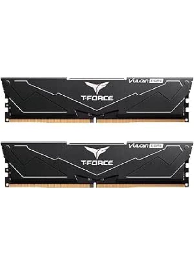 t force TEAMGROUP T-Force Vulcan ECO DDR5 64GB (2x32GB) 5600MHz (PC5-48000) CL30 Desktop Memory - Image 1